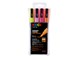 Hobbyartikler - POSCA  marker sæt PC-3M 4 ass. Glitter colors warm - 401639