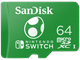 Minnekort - SanDisk Nintendo Switch microSD - 100MB/s - 64GB - Yoshi edition - SDSQXAO-064G-GN6ZN