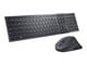 Tastatur - Dell Premier KM900 - keyboard and mouse set - collaboration - QWERTY - Pan Nordic - graphite - Tastatur & Mussett - Nordisk - Grå - KM900-GR-NOR