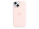 Mobil - Deksel og etui - Apple iPhone 15 Silicone Case with MagSafe - Light Pink - MT0U3ZM/A