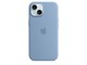 Mobil - Deksel og etui - Apple iPhone 15 Silicone Case with MagSafe - Winter Blue - MT0Y3ZM/A