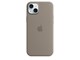 Mobil - Deksel og etui - Apple iPhone 15 Plus Silicone Case with MagSafe - Clay - MT133ZM/A