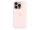 Mobil - Deksel og etui - Apple iPhone 15 Pro Silicone Case with MagSafe - Light Pink - MT1F3ZM/A