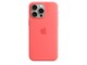 Mobil - Deksel og etui - Apple iPhone 15 Pro Max Silicone Case with MagSafe - Guava - MT1V3ZM/A