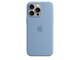 Mobil - Deksel og etui - Apple iPhone 15 Pro Max Silicone Case with MagSafe - Winter Blue - MT1Y3ZM/A