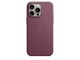 Mobil - Deksel og etui - Apple iPhone 15 Pro Max FineWoven Case with MagSafe - Mulberry - MT4X3ZM/A