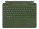 Tastatur - Microsoft Surface Pro Signature Keyboard - keyboard - with touchpad accelerometer Surface Slim Pen 2 storage and charging tray - QWERTY - forest - Tastatur - Grønn - 8XA-00129