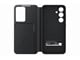 Mobil - Deksel og etui - Samsung Galaxy S24 Smart View Wallet Case - Black - EF-ZS921CBEGWW