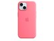 Mobil - Deksel og etui - Apple iPhone 15 Silicone Case with MagSafe - Pink - MWN93ZM/A