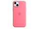 Mobil - Deksel og etui - Apple iPhone 15 Plus Silicone Case with MagSafe - Pink - MWNE3ZM/A