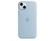 Mobil - Deksel og etui - Apple iPhone 15 Plus Silicone Case with MagSafe - Light Blue - MWNH3ZM/A