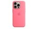 Mobil - Deksel og etui - Apple iPhone 15 Pro Silicone Case with MagSafe - Pink - MWNJ3ZM/A