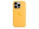 Mobil - Deksel og etui - Apple iPhone 15 Pro Silicone Case with MagSafe - Sunshine - MWNK3ZM/A