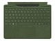 Tastatur - Microsoft Surface Pro Signature Keyboard - keyboard - with touchpad accelerometer Surface Slim Pen 2 storage and charging tray - forest - with Slim Pen 2 - Tastatur - Grønn - 8X6-00143