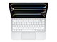 Tastatur - Apple Magic Keyboard for iPad Pro 11‑inch (M4) - US English - White - Tastatur & Foliosett - Amerikansk Engelsk - Hvit - MWR03LB/A