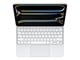 Tastatur - Apple Magic Keyboard for iPad Pro 13‑inch (M4) - US English - White - Tastatur & Foliosett - Amerikansk Engelsk - Hvit - MWR43LB/A