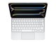 Tastatur - Apple Magic Keyboard for iPad Pro 11‑inch (M4) - British English - White - Tastatur & Foliosett - Engelsk - Hvit - MWR03B/A