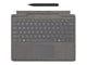 Tastatur - Microsoft Surface Pro Keyboard for Business - keyboard - with pen storage - with touchpad accelerometer - QWERTY - Italian - platinum - with Slim Pen Input Device - Tastatur - Italiensk - Grå - 8X8-00173