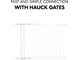 Babyutstyr - Hauck Safety Gate Extension 9 cm white - 59795