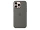 Mobil - Deksel og etui - Apple iPhone 16 Pro Max Silicone Case with MagSafe - Stone Gray - MYYV3ZM/A