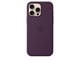 Mobil - Deksel og etui - Apple iPhone 16 Pro Max Silicone Case with MagSafe - Plum - MYYW3ZM/A