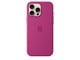 Mobil - Deksel og etui - Apple iPhone 16 Pro Max Silicone Case with MagSafe - Fuchsia - MYYX3ZM/A