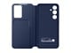 Mobil - Deksel og etui - Samsung Galaxy S24 FE Smart View Wallet Case - Blue - EF-ZS721CLEGWW