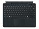 Tastatur - Microsoft Surface Pro Keyboard - Tastatur - Fransk - Svart - 8X8-00144