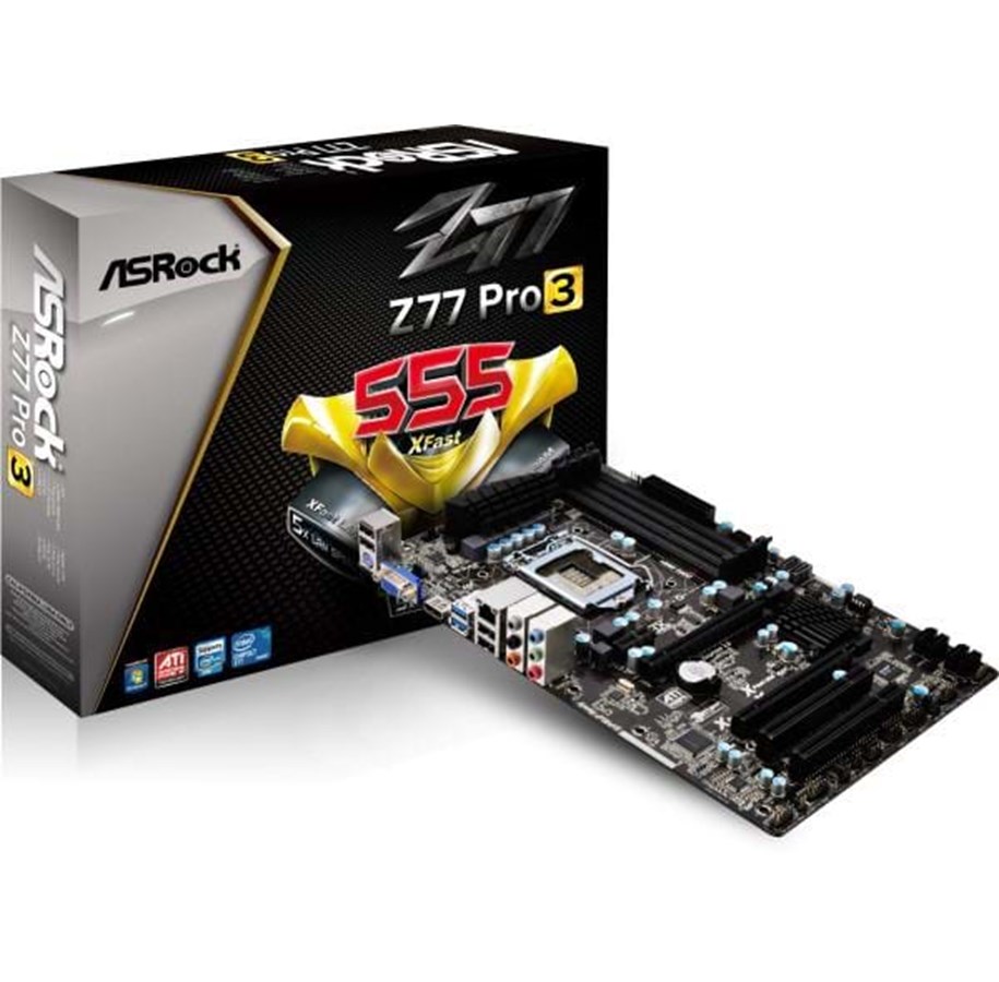 Asrock z77m не запускается