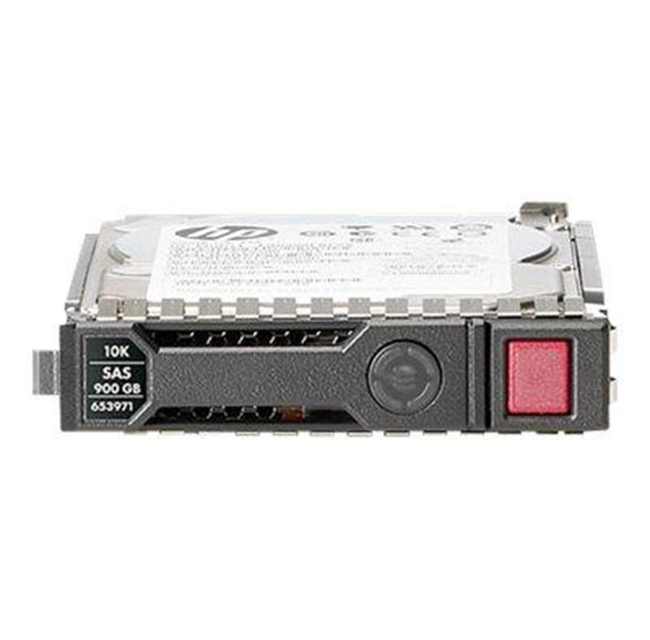 Hewlett Packard Enterprise 900GB 6G SAS 10K 2.5in SC ENT HDD - 900GB -  Harddisk - 652589-B21 - 2.5