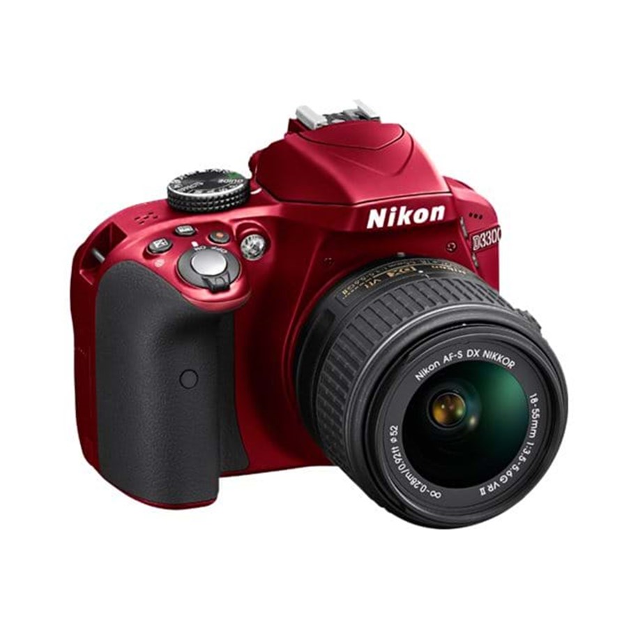  Nikon  D3300  AF P 18 55mm VR Red  Billig