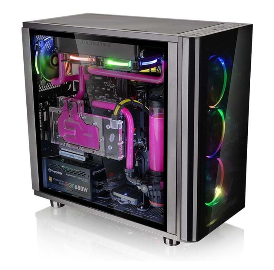 Thermaltake View 31 Tg Rgb - Kabinett - Miditower - Svart 