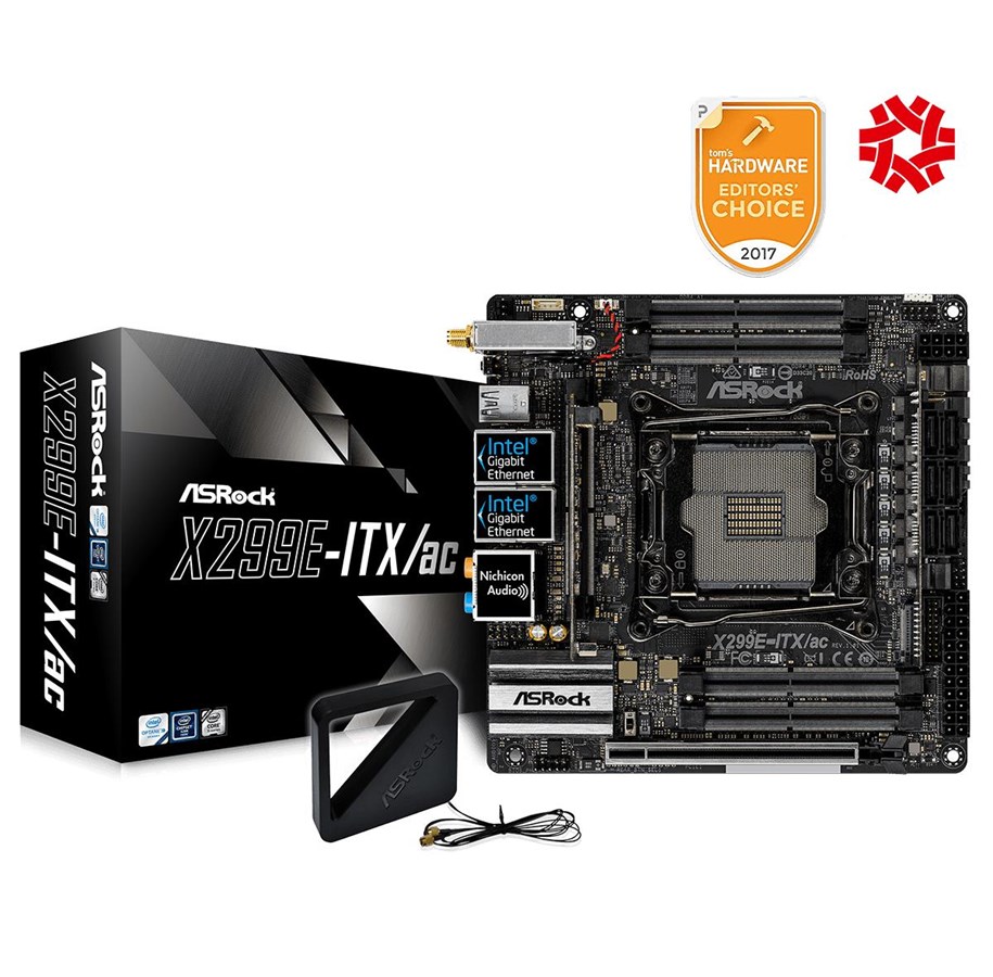 Asrock x299e itx ac обзор