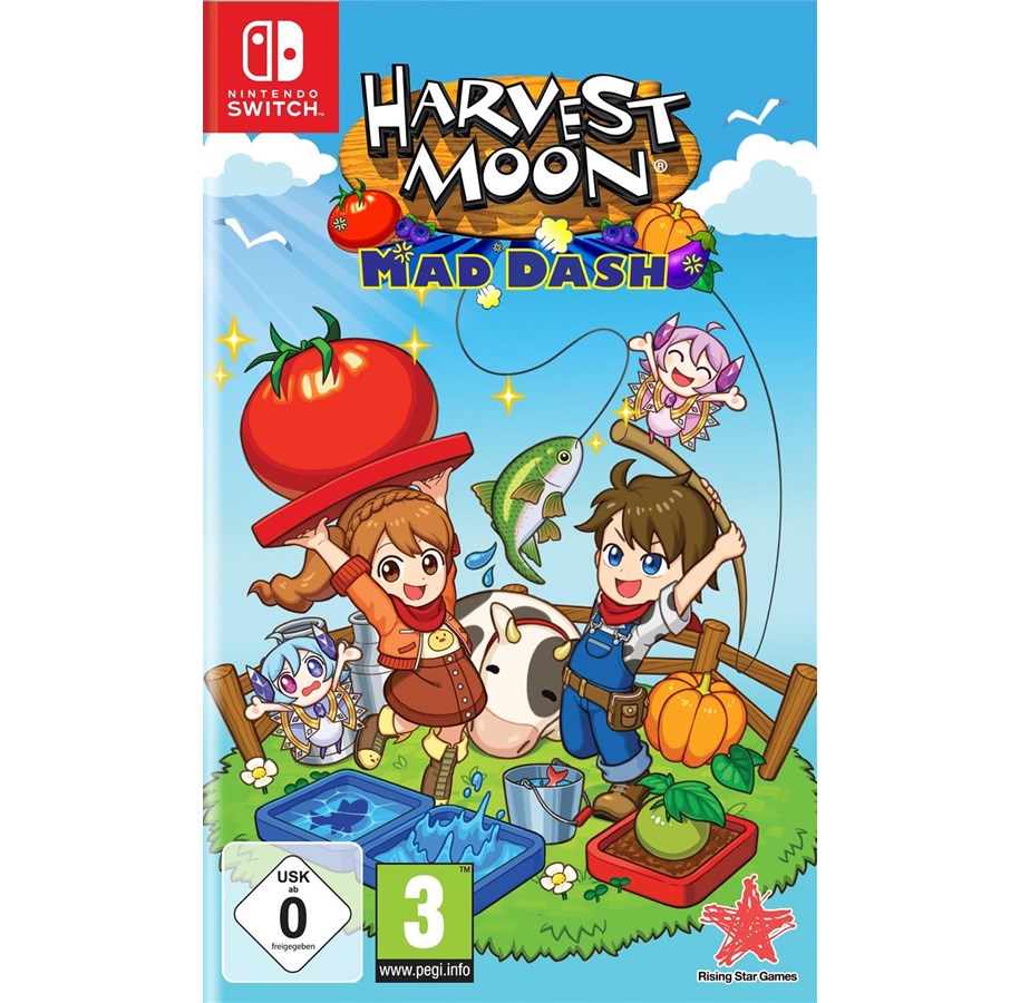 Harvest Moon Mad Dash Nintendo Switch Strategi Switch