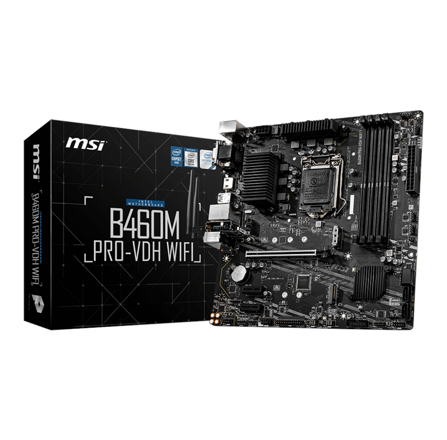 Подключение msi b460m pro vdh