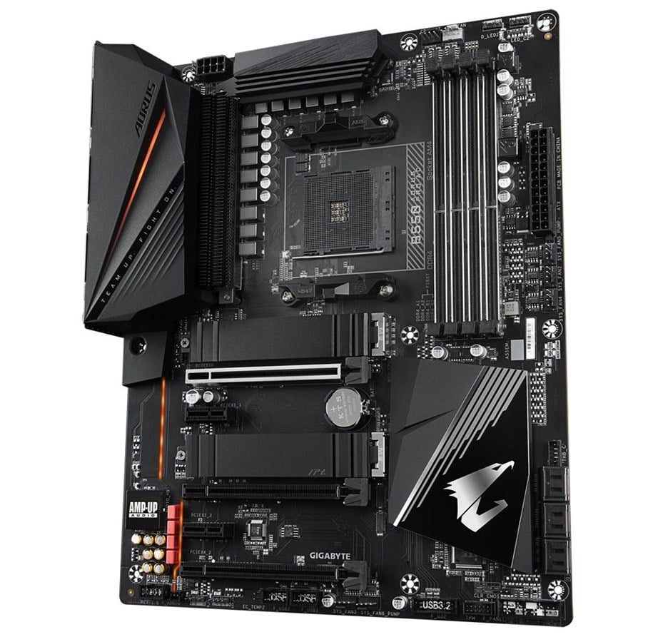 Gigabyte b550 aorus pro ac какие процессоры поддерживает