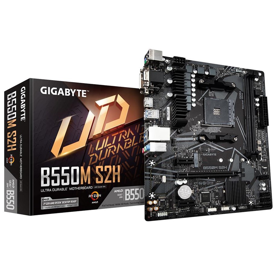 Материнская плата gigabyte b550m s2h какие процессоры поддерживает