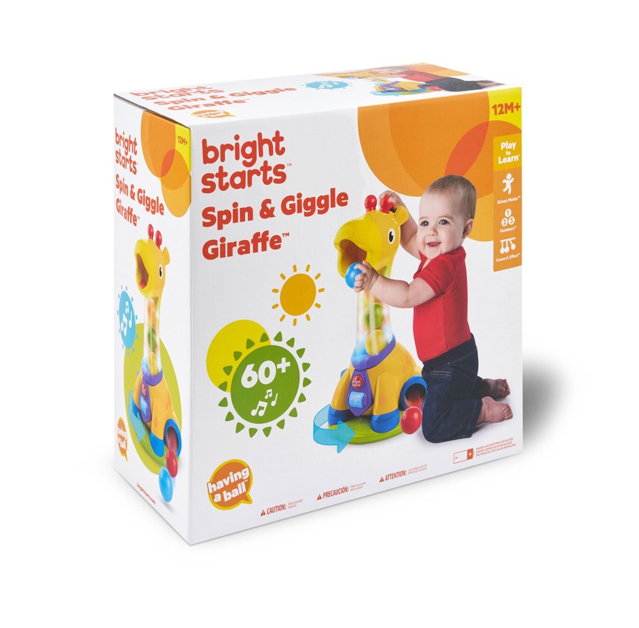 Bright starts hot sale giraffe ball toy