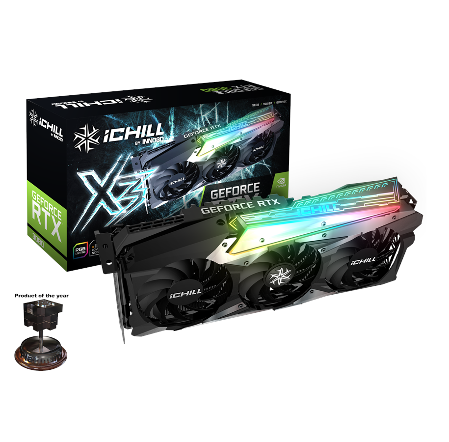 Inno3d geforce rtx 3080 ichill x3 разбор