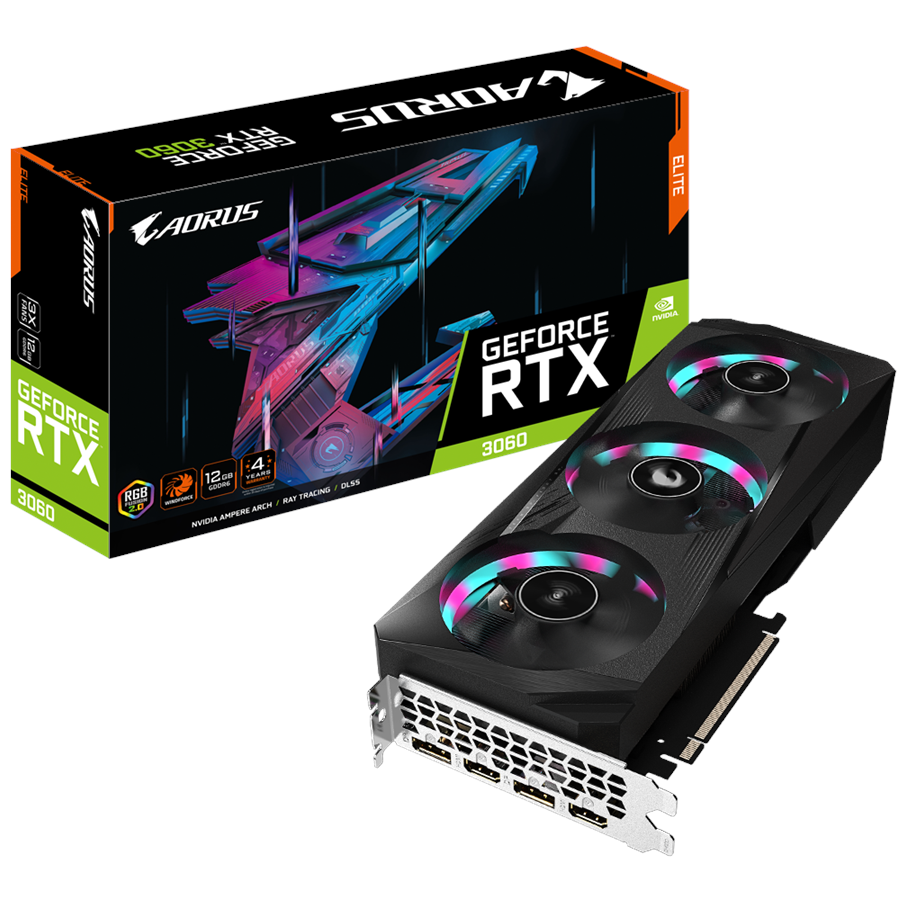 Gigabyte geforce rtx 3060 ti aorus elite обзор