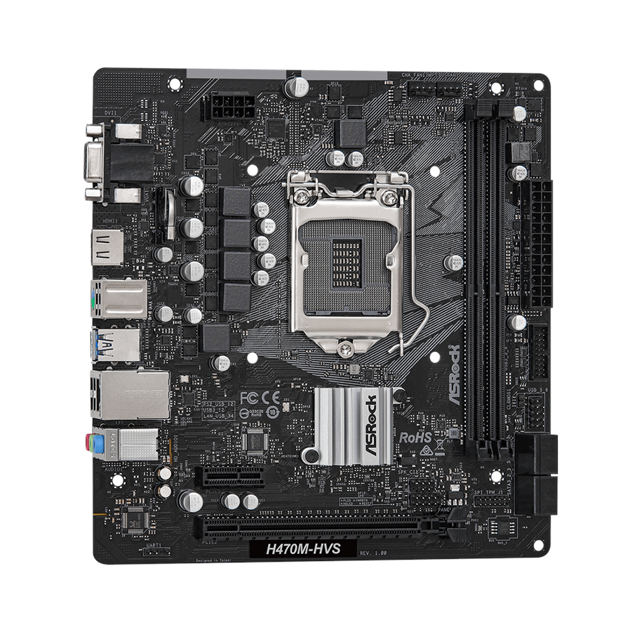 Asrock h470m hvs схема подключения