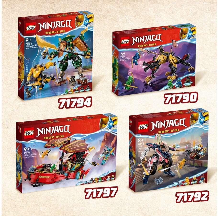 LEGO Ninjago 71790 Imperium-dragejegerhund