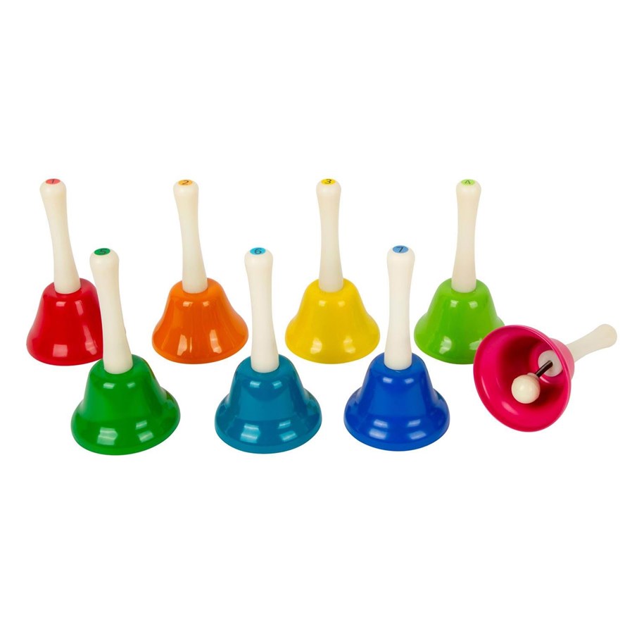 Small Foot Colored Handbells Set of 8