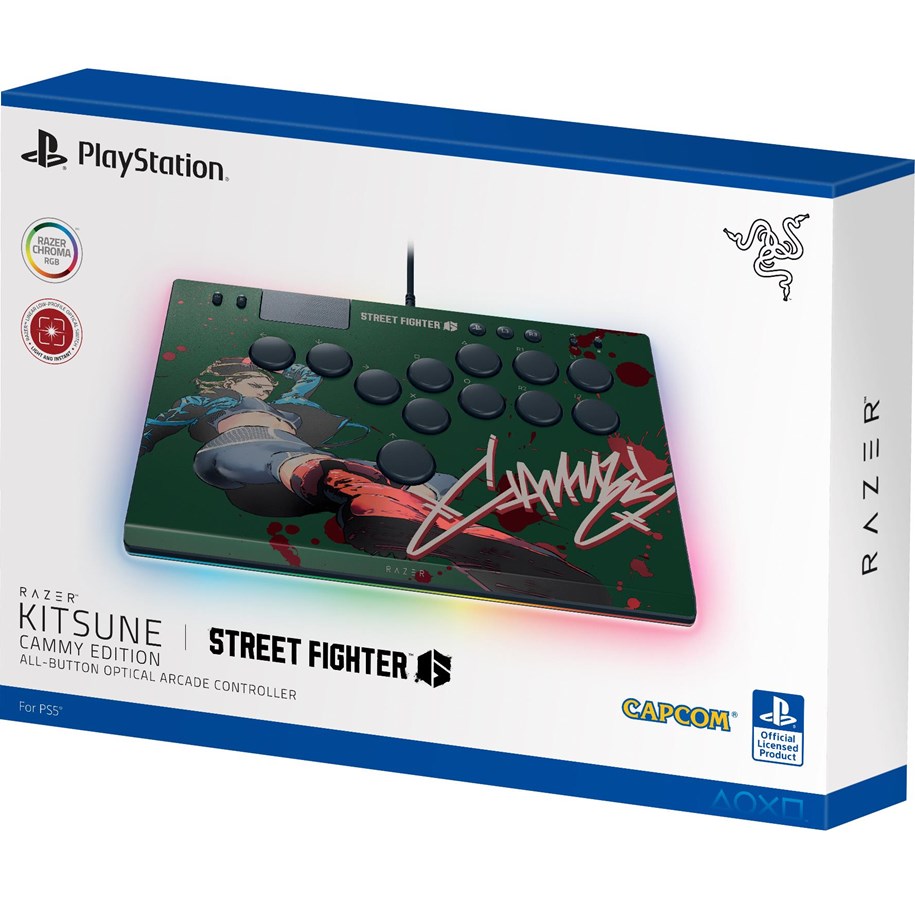 Razer Kitsune - SF6 Cammy Edition - Arcade stick - PC | Billig