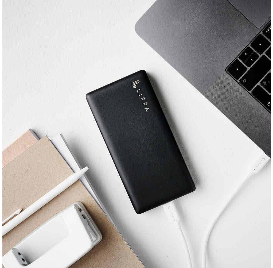 Lippa Mah Powerbank W Usb C Pd X Qc Usb A Output Black