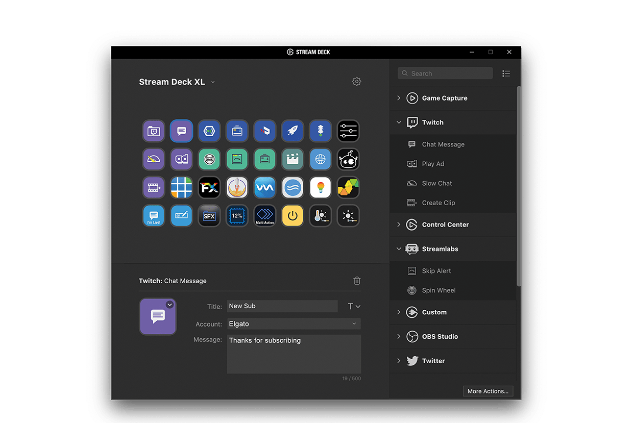 Stream Deck Software