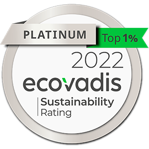 Ecovadis 2022 - Fairphone - Platinum Top 1% - Sustainability Rating