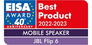 EISA Award - Best Product 2022-2023 - Mobile Speaker - JBL Flip 6