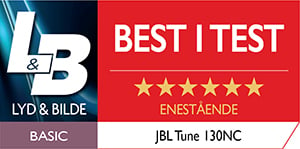 Lyd & Billede - Best i test - Enestående - JBL Tune 130NC