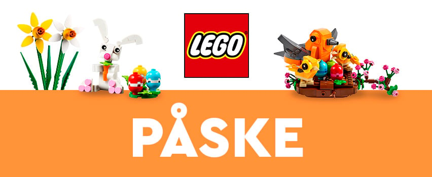 LEGO® Påske - Elsker du påskeliljer, påskeharer, påskeegg og påskekyllinger